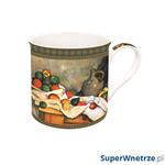 Porcelanowy kubek w opakowaniu 300ml Nuova R2S Art Masterpiece martwa natura w sklepie internetowym SuperWnetrze.pl