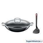 Wok Profi z łopatką 36cm Silit czarny w sklepie internetowym SuperWnetrze.pl