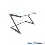 Biurko Main Desk DD Z-Line Unique czarno-biały w sklepie internetowym SuperWnetrze.pl