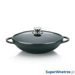 Wok 32cm Kela Kerros czarny w sklepie internetowym SuperWnetrze.pl