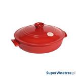 Garnek ceramiczny do duszenia 3,2 l Emile Henry Flame czerwony w sklepie internetowym SuperWnetrze.pl