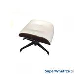 Podnóżek Lounge Chair King Home biały w sklepie internetowym SuperWnetrze.pl