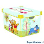 Pojemnik na zabawki L Winnie The Pooh Curver w sklepie internetowym SuperWnetrze.pl