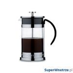 Zaparzacz do kawy 1l Cafe Ole French Press Nuvo srebrno/czarny w sklepie internetowym SuperWnetrze.pl