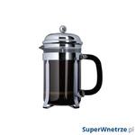 Zaparzacz do kawy 1,5l Cafe Ole French Press Classic czarny/srebrny/przezroczysty w sklepie internetowym SuperWnetrze.pl