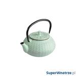 Czajnik żeliwny 0,8l Zest for Life Wicker miętowy w sklepie internetowym SuperWnetrze.pl