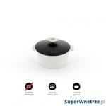 Garnek okrągły 2,4 l porcelanowy Revol Revolution czarny w sklepie internetowym SuperWnetrze.pl