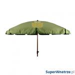 Parasol ogrodowy śr. 250cm Bazkar FI Oliwka w sklepie internetowym SuperWnetrze.pl