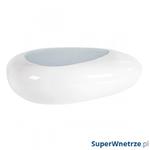 Stolik kawowy 85,5x115,5cm King Home Cristal biały w sklepie internetowym SuperWnetrze.pl