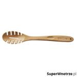 Łyżka do spaghetti 32cm Mason Cash Elite Wooden Utensils beżowa w sklepie internetowym SuperWnetrze.pl