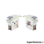 Pojemnik na karmę dla kotów CURVER 6 kg w sklepie internetowym SuperWnetrze.pl