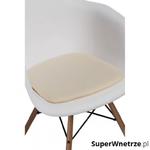 Poduszka na krzesło Arm Chair ecru w sklepie internetowym SuperWnetrze.pl