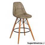 Krzesło barowe 46x54x105cm D2 P016W Pico oliwkowy w sklepie internetowym SuperWnetrze.pl