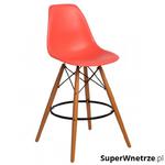 Krzesło barowe 46x54x105cm D2 P016W PP ciemna brzoskwinia w sklepie internetowym SuperWnetrze.pl