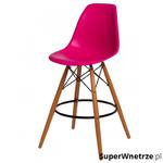 Krzesło barowe 46x54x105cm D2 P016W PP ciemnoróżowe w sklepie internetowym SuperWnetrze.pl