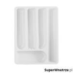 Wkład do szuflady 30x39,5cm Guzzini Kitchen biały w sklepie internetowym SuperWnetrze.pl