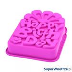 Forma na ciasto Happy Birthday Pavoni różwy w sklepie internetowym SuperWnetrze.pl