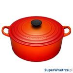 Garnek żeliwny 5.3 l Le Creuset płomienny w sklepie internetowym SuperWnetrze.pl