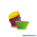 6 foremek na muffiny Silicone Zone Bake n'Joy w sklepie internetowym SuperWnetrze.pl