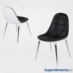 Krzesło King Bath Passion czarno-białe w sklepie internetowym SuperWnetrze.pl