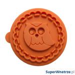 Stempel drewniany do ciastek Sowa Birkmann Owls pomarańczowy w sklepie internetowym SuperWnetrze.pl