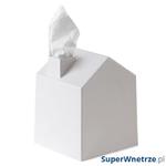Etui na pudełko z chusteczkami Umbra białe w sklepie internetowym SuperWnetrze.pl