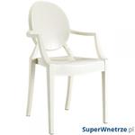 Krzesło Louis Victoria Ghost Royal białe w sklepie internetowym SuperWnetrze.pl
