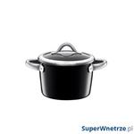 Garnek wysoki 6,2l Silit Vitaliano Nero czarny 24 cm w sklepie internetowym SuperWnetrze.pl