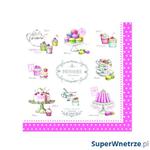 Serwetki deserowe 20 szt. 33cm Nuova R2S Napkins wypieki w sklepie internetowym SuperWnetrze.pl