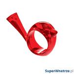 Pierścień do serwetek Koziol Pi:p czerwony w sklepie internetowym SuperWnetrze.pl