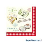 Serwetki deserowe 20 szt. 33cm Nuova R2S Napkins sery w sklepie internetowym SuperWnetrze.pl