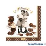 Serwetki deserowe 20 szt. Nuova R2S Chocolate Vintage w sklepie internetowym SuperWnetrze.pl