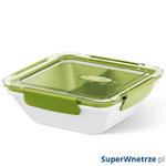 Lunchbox 0,9 L EMSA Bento Box biało-zielony w sklepie internetowym SuperWnetrze.pl