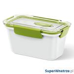 Lunchbox wysoki 0,9 L EMSA Bento Box biało-zielony w sklepie internetowym SuperWnetrze.pl