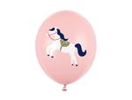 Balony 30 cm, Konik, Pastel Pale Pink w sklepie internetowym DodatkiWeselne.pl