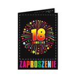 Zaproszenie na 18 urodziny - ZX8903 w sklepie internetowym DodatkiWeselne.pl