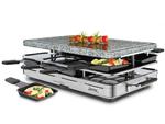 grill elektryczny Raclette 8 INOX z granitową płytą - SPRING - Inox w sklepie internetowym Foodlovers.pl