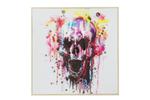 POP ART :: Obraz olejny Skull Rebel czaszka 50x50cm (Z36732) w sklepie internetowym Home Design 