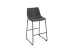 HOKERY :: Krzesło barowe hoker Django szare mikrofibra (Z38110) w sklepie internetowym Home Design 