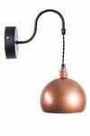 HOME Design Loft :: Kinkiet Tester, lampa ścienna, czarna-miedź, 37 cm (TB281) w sklepie internetowym Home Design 