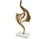 Rzeźba figurka Deluxe gold Dekoracja 2 złota C7236248 w sklepie internetowym Home Design 
