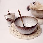 MADAM Stoltz :: Miska miseczka Przepiórka ceramika (25R-1-3) w sklepie internetowym Home Design 