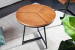 Oak Design :: Stolik kawowy dekoracyjny okrągły blat Elegance 45cm (Z41204) w sklepie internetowym Home Design 