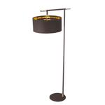 LAMPY :: Lampa podłogowa Balance 161 cm Brąz i polerowany mosiądz BALANCE-FL-BRPB w sklepie internetowym Home Design 
