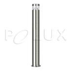 lampa ogrodowa inox LED POLUX Bretania2 GLM0007PSH90SS-15DW wysoka satynowa w sklepie internetowym Incorsklep