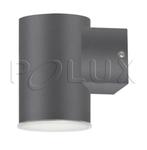 Kinkiet ogrodowy inox LED POLUX NIVERO GLM0004DN1GY-30DW prosty Down grafitowy w sklepie internetowym Incorsklep