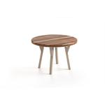 Drewniany stół okrągły 110x210 cm PAJĄK JESION w sklepie internetowym meble-piatto.pl