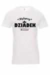 Koszulka z nadrukiem biała - Najlepszy Dziadek na Świecie w sklepie internetowym Entero.pl