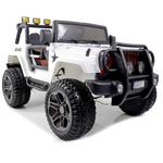 MEGA JEEP 4X4,2X12V Z REDUKTOREM NAPĘDU EXCLUSIVE, WOLNY START,MIĘKKIE KOŁA/WXE1688 w sklepie internetowym super-toys.pl