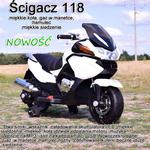 NAJWIĘKSZY SUPER SZYBKI MOTOR ŚCIGACZ 118, MIĘKKIE KOŁA, MIĘKKIE SIEDZENIE, GAZ W RĄCZCE, HAMULEC /HZB118 w sklepie internetowym super-toys.pl